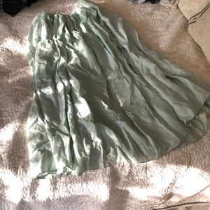 Dil skirt 100% silk Vintage Anthropologie